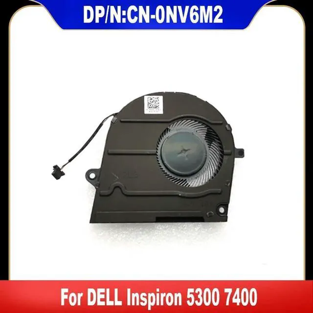 Main image of AJMRTC Laptop CPU Cooling Fan & Heatsink Radiator 0NV6M2 CN0NV6M2 NV6M2, Replacement Thermal Cooler Assembly for Dell Inspiron 5300 7400 Notebook 4Pin PWM Heat Dissipation Repair Spare Part