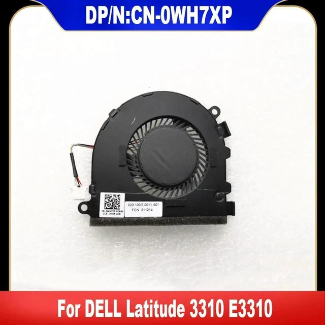 Main image of AJMRTC Laptop CPU Cooling Fan & Heatsink Radiator 0WH7XP CN0WH7XP WH7XP, Replacement Thermal Cooler Assembly for Dell Latitude 3310 E3310 2IN1 Notebook Heat Dissipation Repair Spare Part