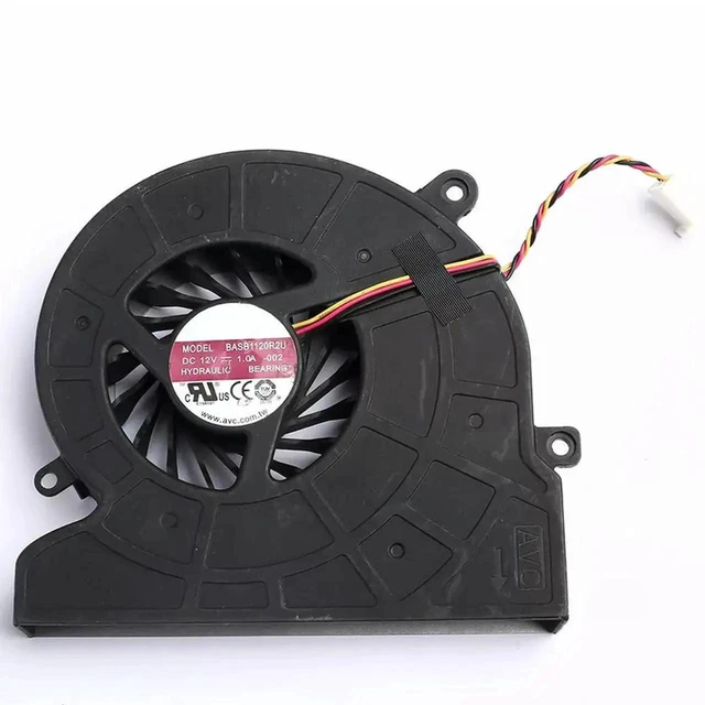Alt view image 2 of 3 - AJMRTC AIO Desktop CPU Cooling Fan 03WY43 BASB1120R2U DC12V 1.0A, Replacement Internal Cooler Fan for Dell Inspiron One 2320 2330 9010 9020 AllinOne Desktop Heat Dissipation Repair Spare Part