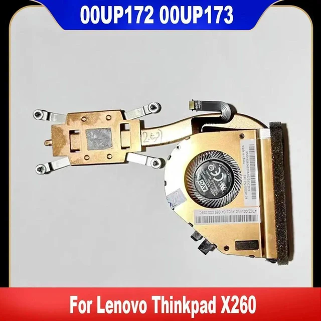 Main image of AJMRTC CPU Cooling Fan with Heatsink Radiator for Lenovo ThinkPad X260 Laptop, Replacement PN 00UP171 00UP172 00UP173, 4Pin PWM Internal Laptop Cooler Cooling Assembly