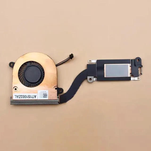 Alt view image 3 of 3 - AJMRTC CPU Cooling Fan with Heatsink Radiator for Dell Latitude 7480 E7480 7490 E7490 Laptop, Replacement PN 02T9GV CN02T9GV 2T9GV AT1S1002ZAL, 4Pin PWM Internal Laptop Cooler Assembly