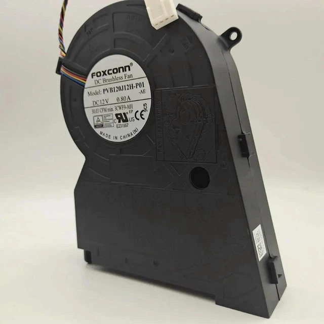 Alt view image 2 of 3 - AJMRTC SFF System Cooling Fan for Dell OptiPlex 7060 7070 3080 5080 7080 SFF Desktop, Replacement PN 03CWF9 CN03CWF9 3CWF9, 4Pin PWM Internal Small Form Factor PC Cooler Fan