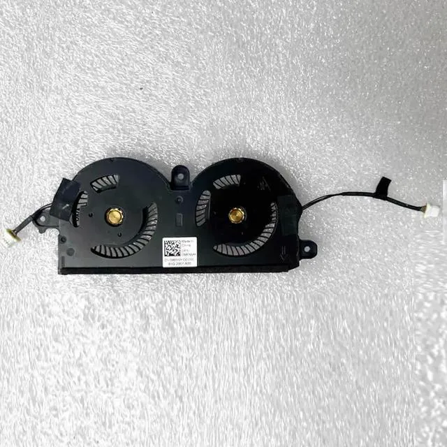 Alt view image 3 of 3 - AJMRTC CPU Cooling Fan with Heatsink Radiator for Dell XPS 13 9370 9380 P82G Laptop, Replacement PN 0980WH CN0980WH 980WH, DC 5V 0.4A 4Pin PWM Internal Notebook Cooler Assembly
