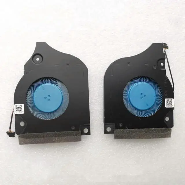 Alt view image 2 of 3 - AJMRTC CPU & GPU Cooling Fan Set for Dell G5 5590 G7 7790 7590 Gaming Laptop, Replacement PN 0X4F3M 0F7N58 NS8CC0818G29 NS8CC0918G30BZ, DC12V 0.5A 4Pin PWM Internal Cooler Fan Kit