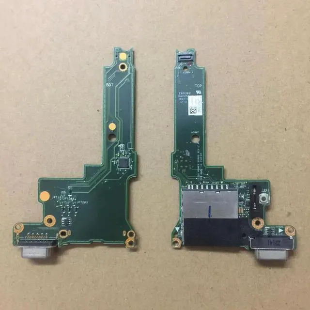 Alt view image 2 of 2 - AJMRTC Power Button VGA SD Reader IO Board for ASUS Eee PC 1225B 1225C R252B Laptop, Integrated Switch Panel Daughter Board, Replacement Repair Spare Part for Notebook Maintenance