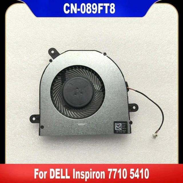 Main image of AJMRTC CPU Cooling Fan 089FT8 89FT8 CN089FT8 B8210ASMSF2100TD for Dell Inspiron 27 7710 24 5410 AllinOne Desktop, DC5V 0.5A 4Pin PWM Internal AIO Cooler Fan, Fast Shipping Repair Part