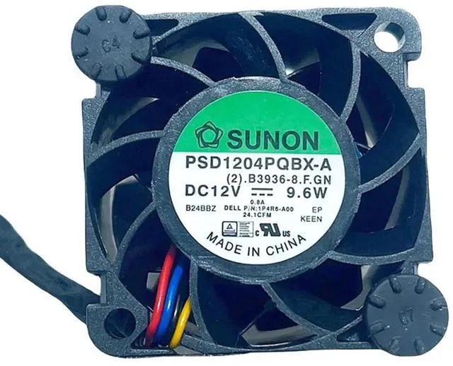 Alt view image 2 of 3 - AJMRTC Server CPU Cooling Fan with Heatsink Assembly for Dell PowerEdge R240 1U Rack Server, Replacement PN 0MR10W MR10W CN0MR10W, 4Pin PWM CPU Thermal Cooler Kit, 100% Fully Tested Repair Parts
