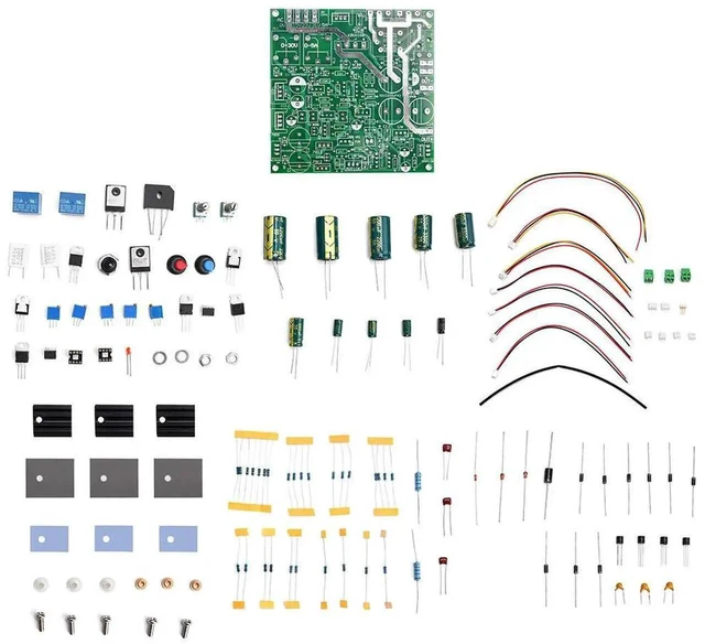 Alt view image 3 of 3 - AJMRTC Adjustable DC Power Supply Module Kit, 030V 05A Regulated Constant Voltage Constant Current Power Board, DIY Learning Experimental Power Supply Module for Electronic Lab Testing Project