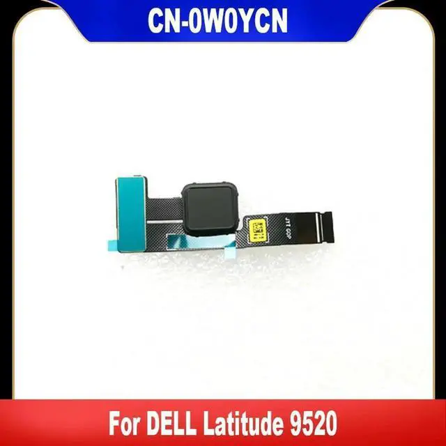 Main image of AJMRTC Laptop Power Button Board with Fingerprint Reader for Dell Latitude 9520 P95F, OEM 0W0YCN W0YCN CN0W0YCN, Notebook Switch Security Accessory Replacement Repair Spare Part