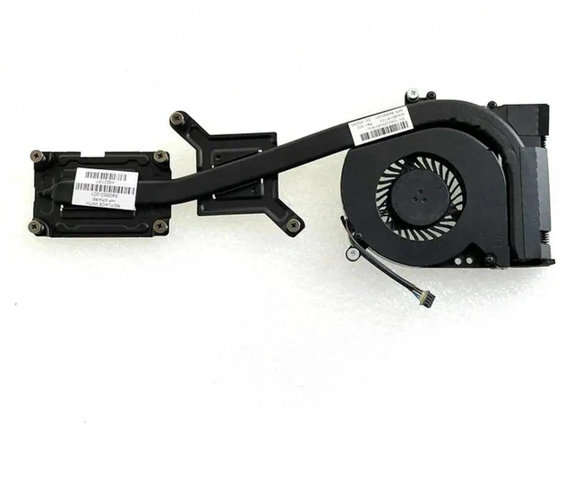 Alt view image 3 of 3 - AJMRTC Laptop CPU Cooling Fan Heatsink Assembly for HP ProBook 640 645 G2 G3, OEM 840663001 6043B0181201, Notebook Copper Heat Pipe Radiator Cooler Replacement Repair Spare Part
