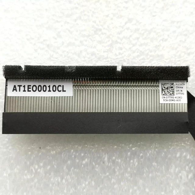 Alt view image 2 of 3 - AJMRTC Laptop CPU Cooling Fan Heatsink Assembly with Copper Tube for Dell Latitude E5570, OEM 07TTPD 7TTPD CN07TTPD, Notebook Radiator Cooler Replacement Repair Spare Part