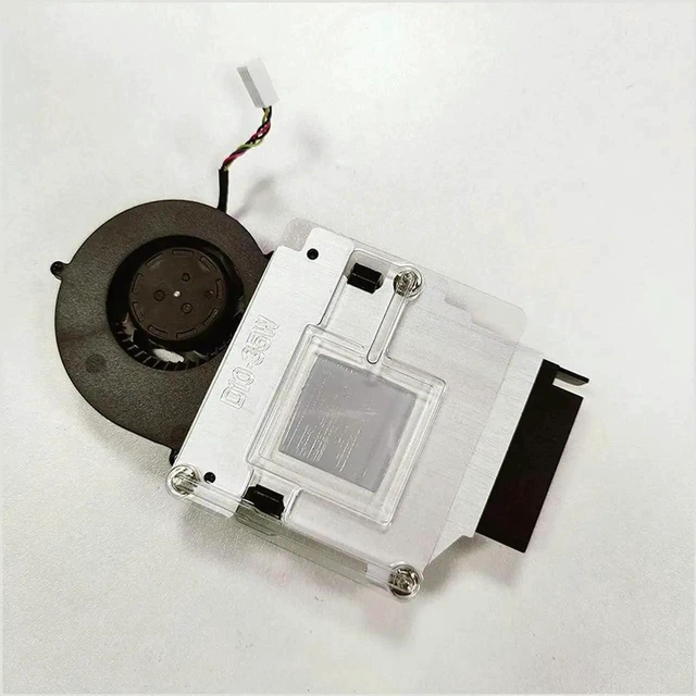 Alt view image 3 of 3 - AJMRTC MFF Mini PC CPU Cooling Fan Heatsink Assembly for Dell OptiPlex 3080 3090 5080 7080 MFF, OEM 0W77JN W77JN 0JV47V JV47V, SmallFormFactor Desktop Radiator Repair Spare Part
