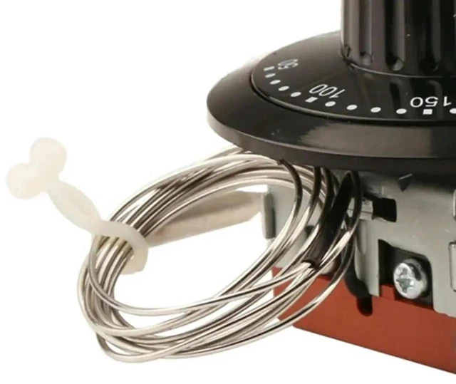 Alt view image 3 of 3 - AJMRTC 3Pin Capillary Thermostat Switch, 50320°C Adjustable Temperature Control for Boiler Water Heater Oven Deep Fryer, Mechanical HighLimit Thermal Cutoff Safety Replacement Part