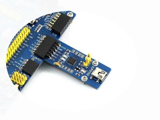 Alt view image 2 of 3 - AJMRTC CP2102 USB To UART Serial Adapter Module, Mini USB Connector, TTL UART Converter Board Supports Mac Linux Android WinCE Windows 7 8 8.1 10 11 for MCU Debugging Hardware Repair Project