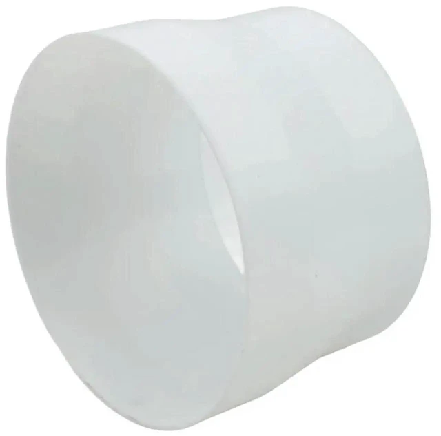Alt view image 5 of 6 - AJMRTC PVC Pipe Reducer Pipeline Adapter 180mm to 160mm Diameter Transition Coupling, Kitchen Essential Fitting for Range Hood Exhaust Vent Waste Water Duct Connection DIY Plumbing Repair Spare Part