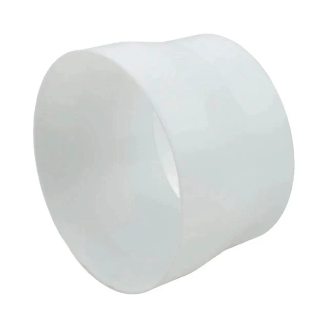 Alt view image 6 of 6 - AJMRTC PVC Pipe Reducer Pipeline Adapter 180mm to 160mm Diameter Transition Coupling, Kitchen Essential Fitting for Range Hood Exhaust Vent Waste Water Duct Connection DIY Plumbing Repair Spare Part