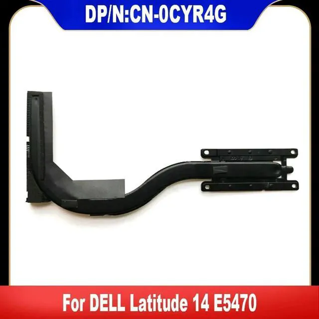 Main image of AJMRTC Laptop CPU Heatsink Assembly with Copper Tube for Dell Latitude 14 E5470, OEM 0CYR4G CYR4G CN0CYR4G, Notebook Radiator Cooler Replacement Repair Spare Part