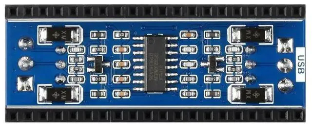 Alt view image 3 of 3 - AJMRTC 2Channel UART To RS232 Module for Raspberry Pi Pico, SP3232EEN Chip TTL to RS232 Converter Board for Industrial Serial Communication MCU Debugging Hardware Development Repair Spare Part