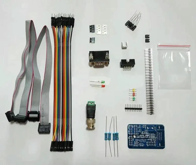 Main image of AJMRTC LOTO OpenSource DIY Expansion Board PCB, Maximize Oscilloscope DIY Potential, DE15 Interface Expansion Module for Circuit Test Logic Analyzer Hardware Development Repair Spare Part