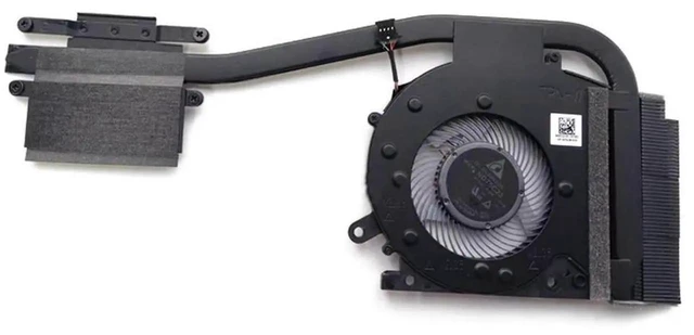 Alt view image 2 of 2 - AJMRTC Replacement Cooling Fan Heatsink Radiator Assembly L19599001, for Envy X360 13MAG Laptop, Internal CPU Cooler Thermal Module for Notebook Repair Replacement
