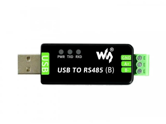 Alt view image 3 of 3 - AJMRTC Industrial USB to RS485 Bidirectional Converter, Onboard CH343G Chip with MultiProtection Circuits, USBRS485 Serial Adapter for PLC Industrial Communication Projects