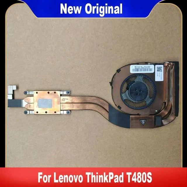 Main image of AJMRTC CPU Cooling Fan Heatsink Radiator Assembly 01HW699 01HW698 01HW697 01LV695, Replacement Thermal Cooler for ThinkPad T480S Laptop Internal Repair Spare Parts
