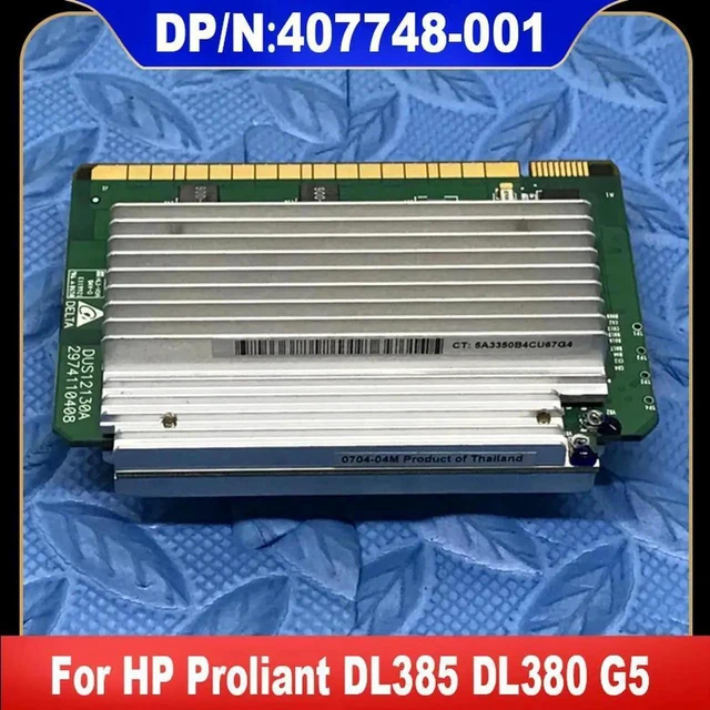 Main image of AJMRTC CPU VRM Voltage Regulator Module 407748001 399854001, Replacement Server Power Module for Proliant DL380 DL385 G5 Gen5 DL380G5 Server Maintenance Spare Parts