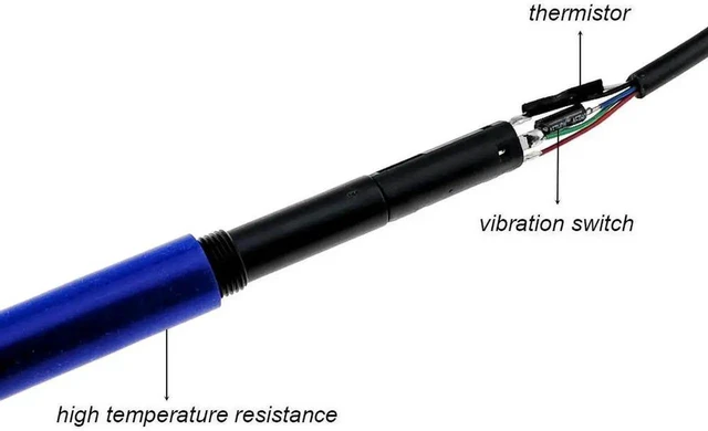 Alt view image 2 of 3 - AJMRTC Soldering Iron Handle Compatible with T12 Tips, Replacement Handpiece for FX9501 Base Unit & STM32 OLED Digital Soldering Station, Welding Tool Accessory for Electronics Repair Work