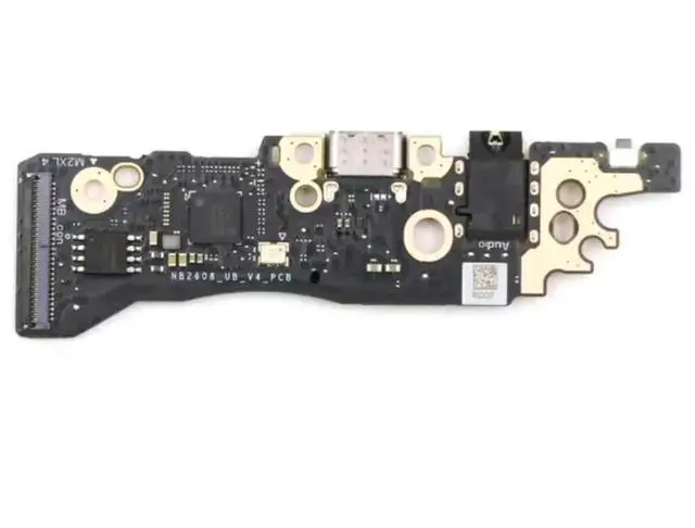 Alt view image 3 of 3 - AJMRTC TYPEC Audio Power Button Board PN 5C50S25119 NB2608_UB_V4_PCB, Replacement Sub Board for Lenovo Ideapad Yoga Slim 713ITL05 Laptop Repair Accessory