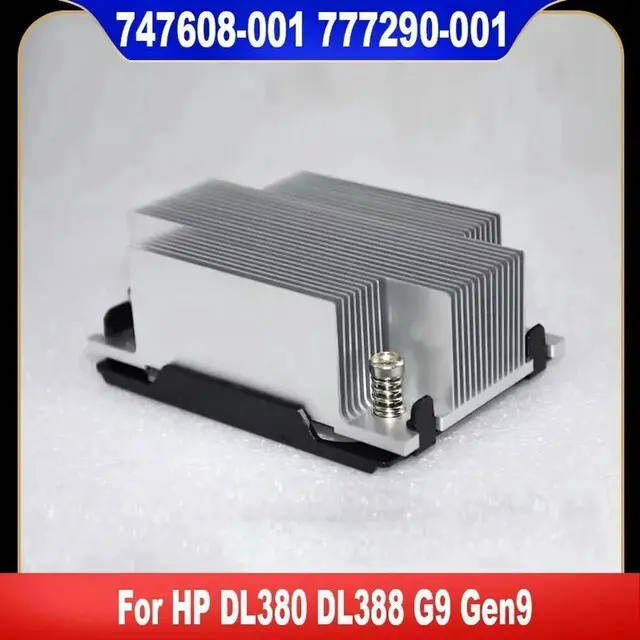 Main image of AJMRTC Server CPU Heatsink PN 777290001 747608001, Replacement CPU Cooling Heatsink for HPE DL380 DL388 Gen9 Server, Fully PreTested Server Cooling Spare Part