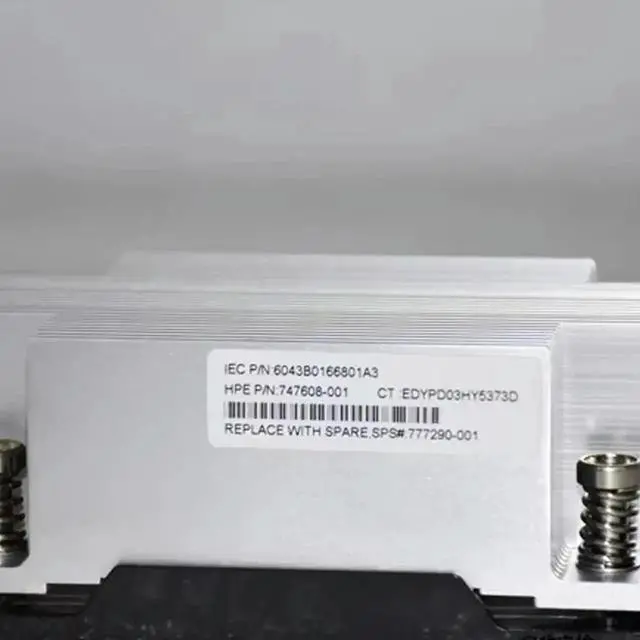 Alt view image 3 of 3 - AJMRTC Server CPU Heatsink PN 777290001 747608001, Replacement CPU Cooling Heatsink for HPE DL380 DL388 Gen9 Server, Fully PreTested Server Cooling Spare Part