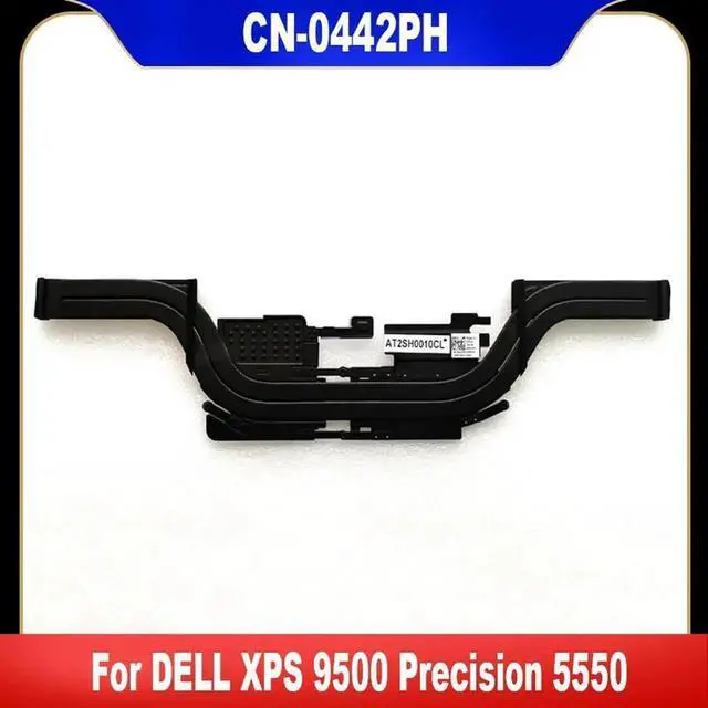 Main image of AJMRTC Laptop Cooling Heatsink Assembly PN 0442PH CN0442PH 442PH, Copper Tube Radiator Replacement for Dell XPS 9500 Precision 5550 Notebook, PreTested Cooling Repair Part
