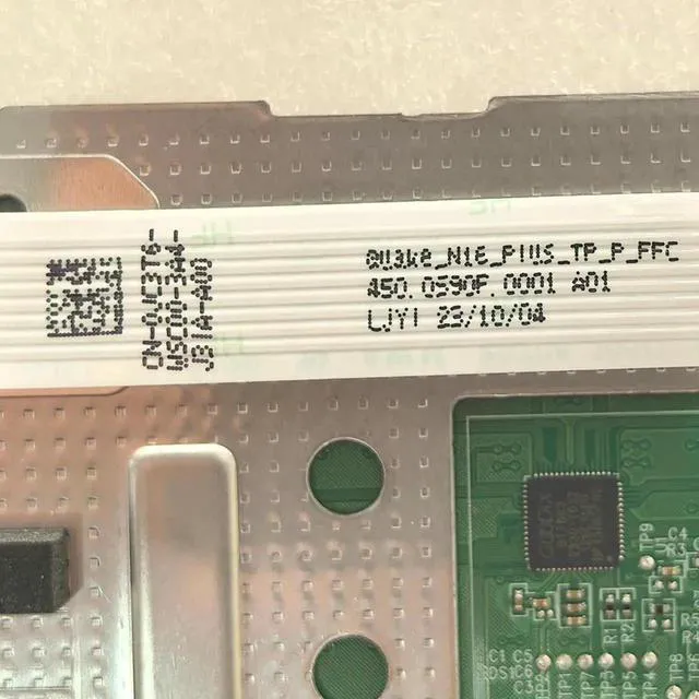 Alt view image 3 of 3 - AJMRTC Laptop Touchpad Mouse Button SubBoard PN 09KPCK CN09KPCK 9KPCK, With Connecting Cable, Replacement Board for Dell Inspiron 7630 7635 Notebook Repair Spare Part