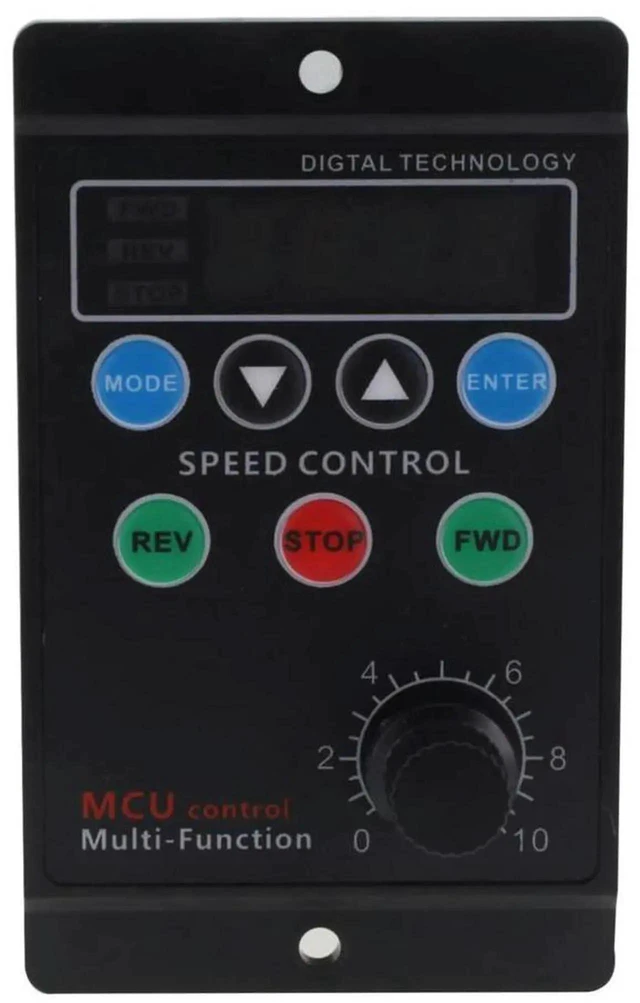 Alt view image 2 of 3 - AJMRTC 400W Digital Motor Controller, AC110240V 50/60Hz Input UX 52/003 Model, PanelMount Variable Speed Regulator for Industrial Motor Drive Control Equipment Replacement Part