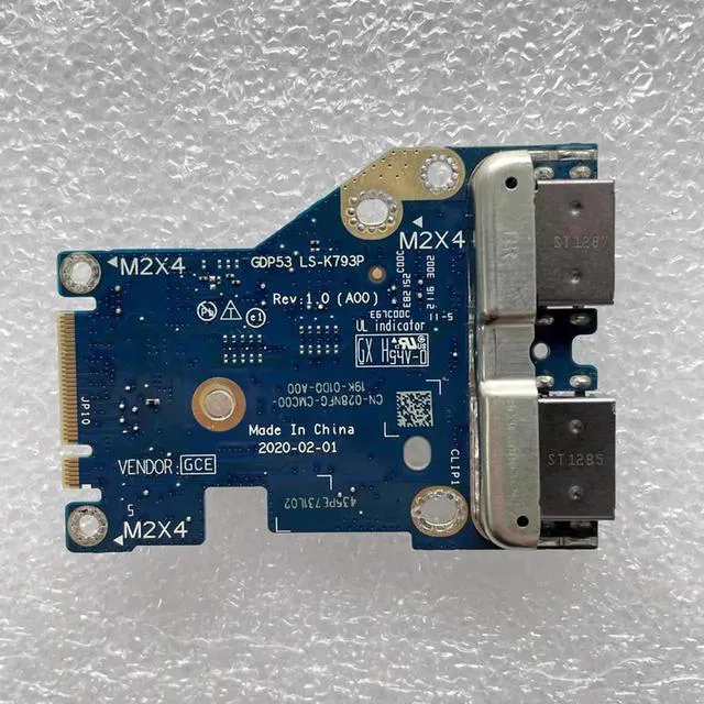 Alt view image 2 of 3 - AJMRTC Laptop USB IO SubBoard LSK793P PN 028NFG CN028NFG 28NFG, Replacement Port Board for Dell Alienware M15 R5 Gaming Notebook, PreTested Laptop Repair Spare Part