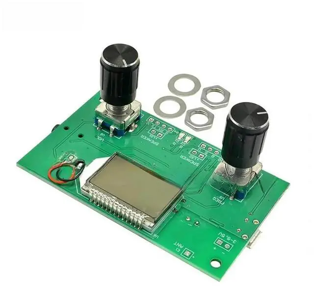 Alt view image 2 of 3 - AJMRTC FM Reception Module 87108MHz, Dual Audio Output Channels FM Radio Receiver Board for Speaker, Headphone and DIY Audio Project Development