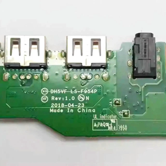 Alt view image 3 of 3 - AJMRTC DH5VF LSF954P Laptop USB Audio Sub Board, Replacement IO Circuit Board for Acer Nitro 5 AN51551 AN51552 AN51553 A71571G A71572G Predator Helios 300 PH31551