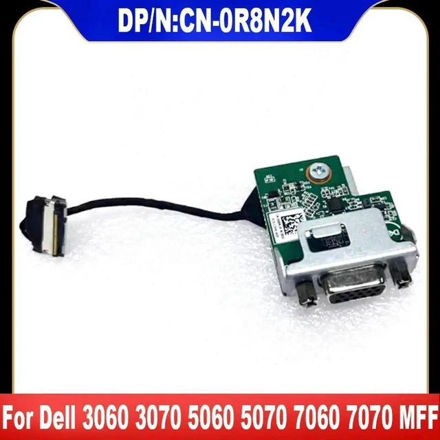 Main image of AJMRTC VGA Adapter Card 0R8N2K CN0R8N2K, Tested Video Output Expansion Card for 3060 3070 5060 5070 7060 7070 Tower MFF Desktop, Replacement Internal VGA Addon Board