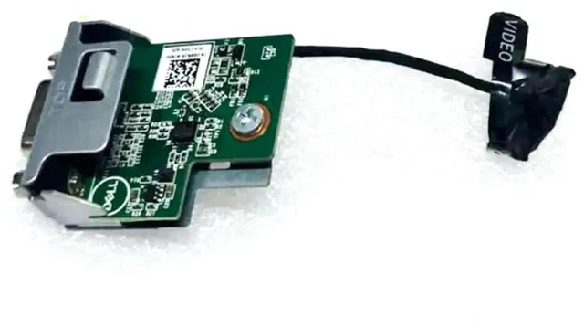 Alt view image 3 of 3 - AJMRTC VGA Adapter Card 0R8N2K CN0R8N2K, Tested Video Output Expansion Card for 3060 3070 5060 5070 7060 7070 Tower MFF Desktop, Replacement Internal VGA Addon Board