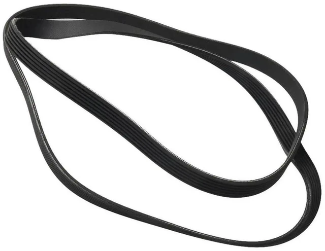 Alt view image 2 of 3 - AJMRTC Lawn Mower Drive Belt 6PJ490 7PJ490, Metric Replacement Belt Compatible with Imperial and Sovereign Lawn Mowers, HeavyDuty Rubber Transmission Belt for Garden Lawn Equipment Maintenance Repair
