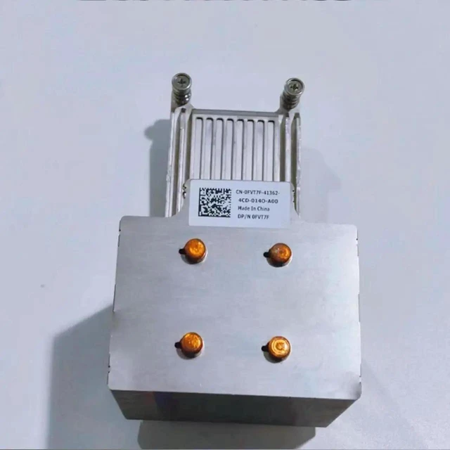 Alt view image 3 of 3 - AJMRTC 0FVT7F Server CPU Heatsink, CN0FVT7F FVT7F CPU Cooling Radiator Replacement for Dell PowerEdge R920 R930 Server, Data Center Server Thermal Repair Spare Cooling Part