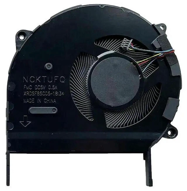 Alt view image 2 of 3 - AJMRTC Laptop CPU Cooling Fan, Replacement Notebook Cooler Fan for ASUS VivoBook 15 F512 F512J F512A V5000J V5000D V5000F X512 X512J X512JP X512A X512FA X512UA X512FL X512FB Repair Spare Part