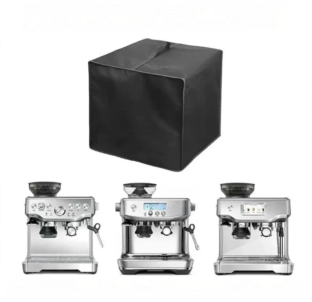 Alt view image 2 of 3 - AJMRTC 420D Oxford Cloth Espresso Machine Dust Cover, Waterproof Foldable Coffee Maker Protective Cover, Dust & Debris Resistant Accessory for Home Kitchen Espresso Coffee Machines