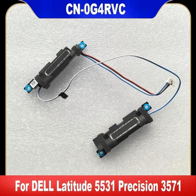 Main image of AJMRTC 0G4RVC Laptop Builtin Internal Stereo Speaker CN0G4RVC G4RVC, Replacement Left & Right Sound Speaker for Dell Latitude 5531 Precision 3571 Notebook Audio Repair Spare Part