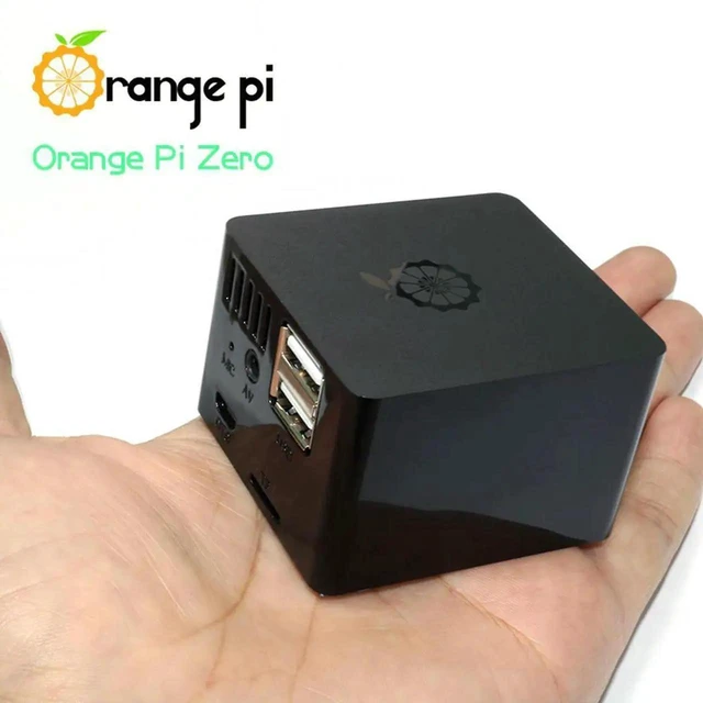 Main image of AJMRTC Black ABS Protective Case Compatible with Orange Pi Zero with Expansion Board, SingleBoard Computer Enclosure Housing, NOT Fit Orange Pi Zero Plus2, DIY Project Protective Shell for SBC Develo