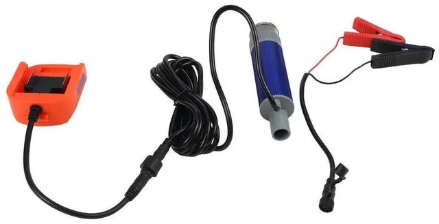 Alt view image 2 of 3 - AJMRTC 38mm Cordless Lithium Transfer Pump, 4060L/min Flow Rate, 46m Lifting Height, 24m Cable, Portable Submersible Pump for Diesel and Water Transfer, Outdoor Liquid Handling Equipment