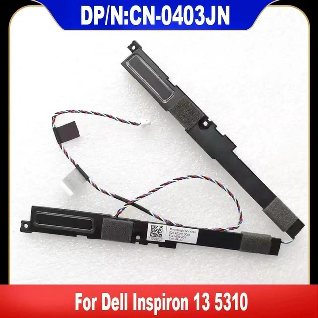 Main image of AJMRTC 0403JN Laptop Builtin Internal Stereo Speaker CN0403JN 403JN 023.400N5.0001, Replacement Left & Right Sound Speaker for Dell Inspiron 13 5310 Notebook Audio Repair Spare Part