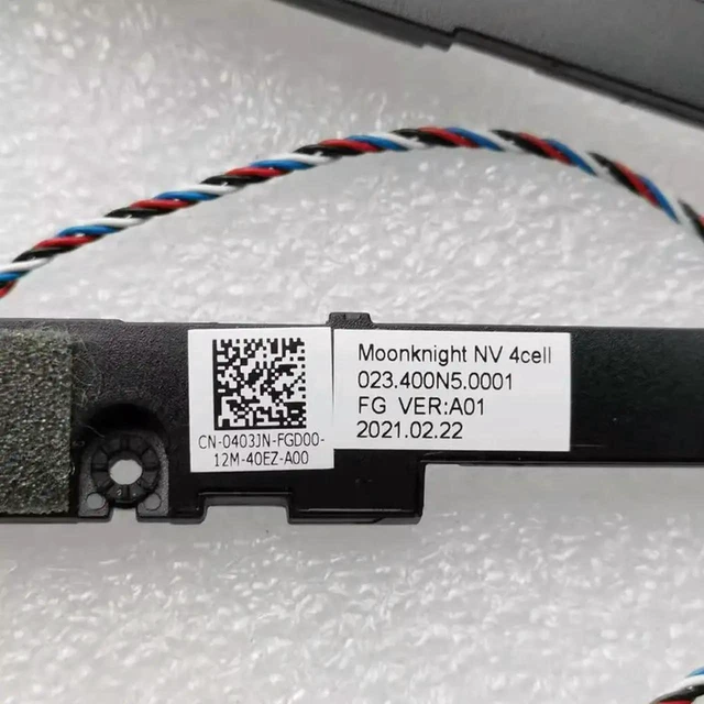 Alt view image 2 of 3 - AJMRTC 0403JN Laptop Builtin Internal Stereo Speaker CN0403JN 403JN 023.400N5.0001, Replacement Left & Right Sound Speaker for Dell Inspiron 13 5310 Notebook Audio Repair Spare Part