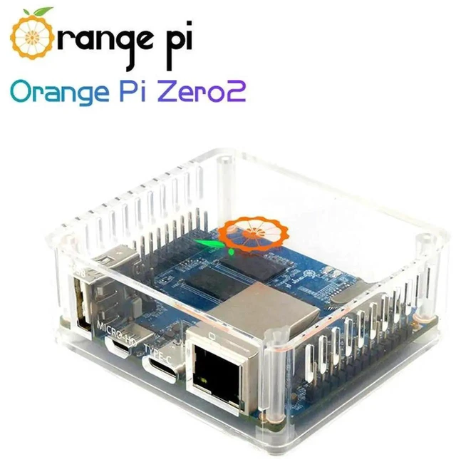 Alt view image 2 of 3 - AJMRTC Transparent ABS Protective Case for Orange Pi Zero 2 SingleBoard Computer, ONLY Fits Bare Mainboard, CANNOT Accommodate Expansion Board, SBC Enclosure Shell for DIY Embedded IoT Projects