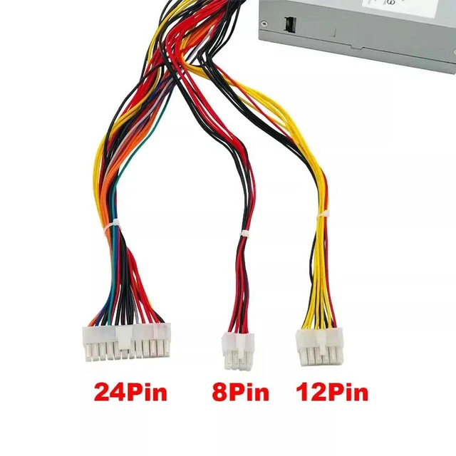 Alt view image 3 of 3 - AJMRTC 250W 1U Flex Server NAS Power Supply DPS250AB44 B DPS250AB44B, Replacement PSU Adapter with 24Pin 8Pin 12Pin Connectors for Delta 1U Server NAS Host Repair Spare Part